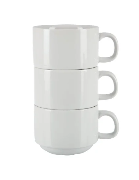 Tasses empilables Olympia Athena 200ml (Lot de 24)
