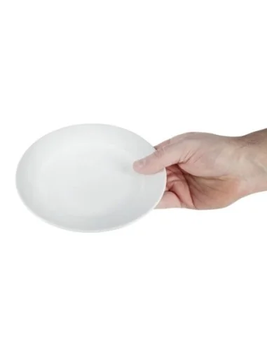 Assiettes à bord large Olympia Athena 165mm (Lot de 12)