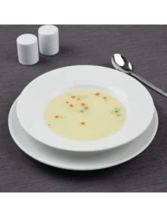 Assiettes à soupe et pâtes Olympia Athena 228mm 210ml (lot de 6) 2