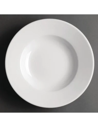 Assiettes à soupe et pâtes Olympia Athena 228mm 210ml (lot de 6)