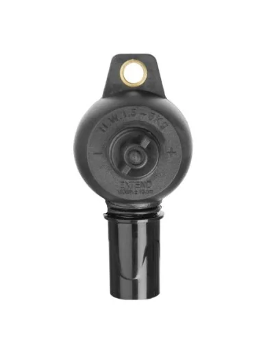 Lampe chauffante dôme rétractable Buffalo finition métal brossé