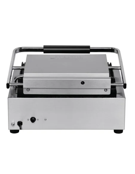 Grand gril de contact simple Bistro Buffalo rainuré/rainuré