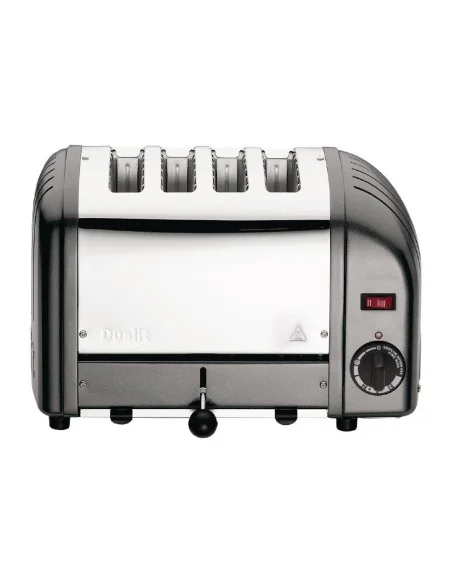 Grille-pain 4 tranches anthracite Vario Dualit 40348