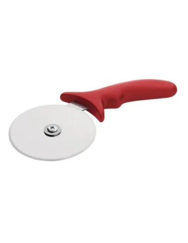 Roulette à pizza Hygiplas 102mm rouge