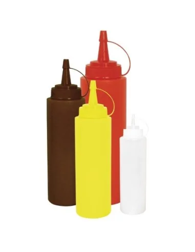 Distributeur de sauce Vogue 682ml marron