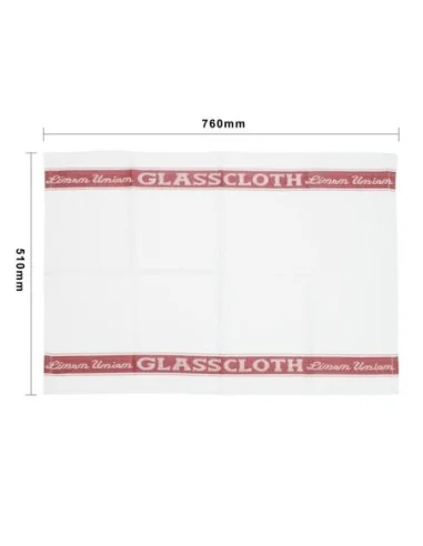 Essuie-verres Vogue rouges