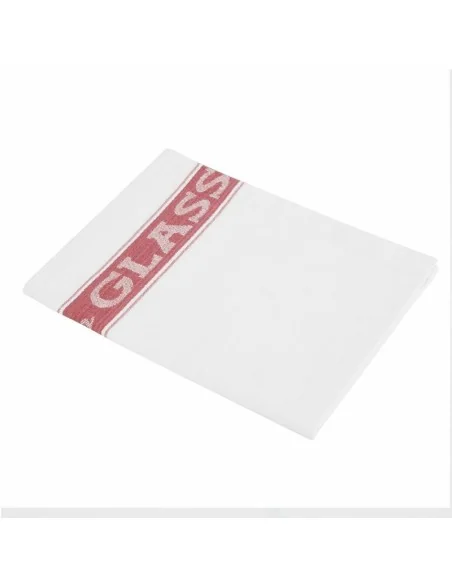 Essuie-verres Vogue rouges