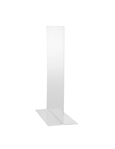 Porte-menu vertical en acrylique Olympia A4