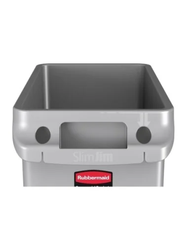 Collecteur Slim Jim Rubbermaid 60L