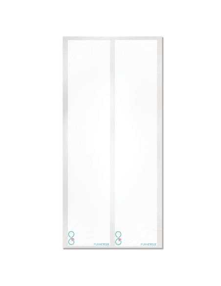 Etiquettes vierges pour bouteilles réutilisables Puracycle (Lot de 25)