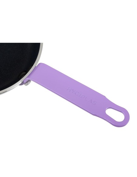Poêle aluminium antiadhésive Teflon Platinum Plus Hygiplas avec manche violet 200mm