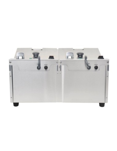 Friteuse double Buffalo - 2x5L 2x2,8kW