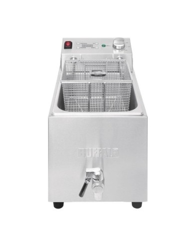 Friteuse simple Buffalo - 1 x 8L 2,9kW avec minuterie