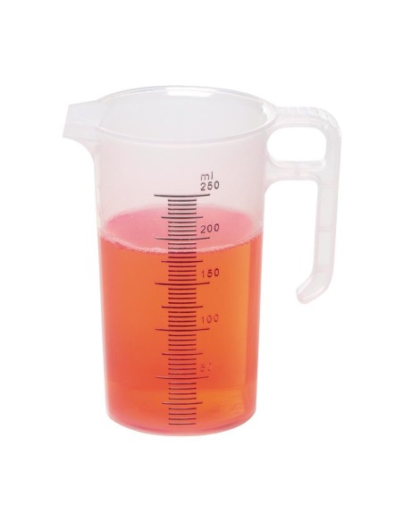 Pichet mesureur en polypropylène 250ml