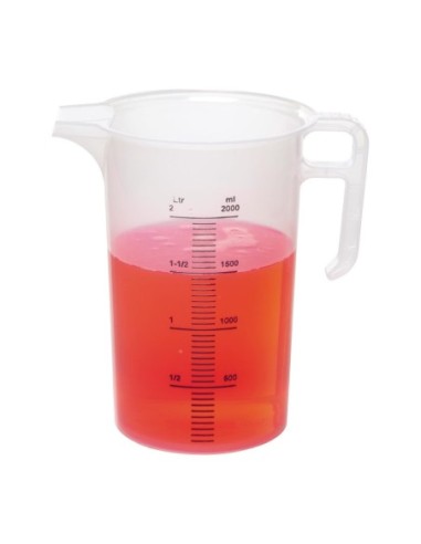 Pichet mesureur en polypropylène 2L