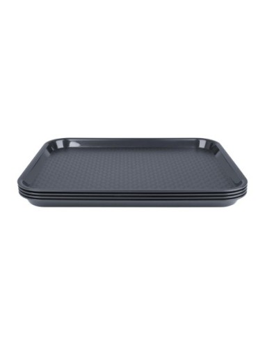 Plateau self-service Olympia Kristallon anthracite 265 x 345 mm