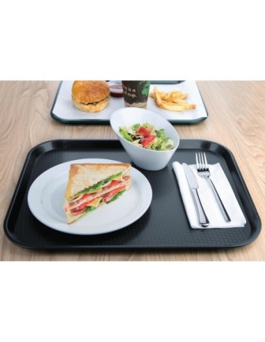Plateau self-service Olympia Kristallon anthracite 340 x 450 mm