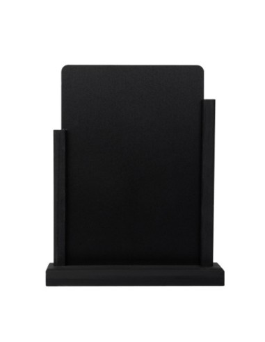 Ardoise de table élégante noire Olympia A4 297(H) x 210(L)mm