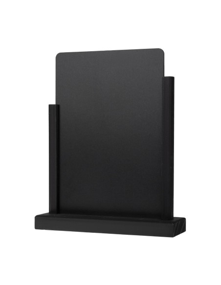 Ardoise de table élégante noire Olympia A4 297(H) x 210(L)mm