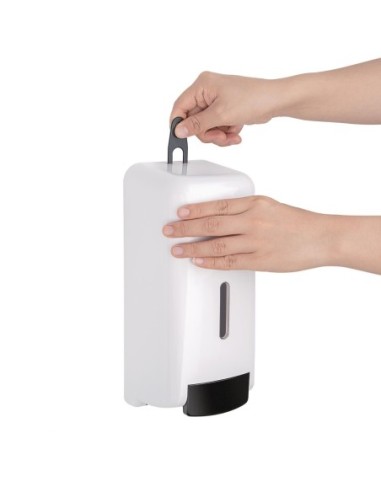 Distributeur de savon liquide et désinfectant pour les mains Jantex 1L