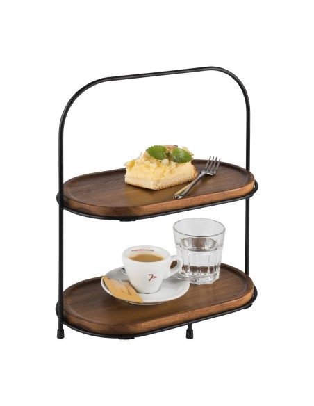 Ensemble de présentation 2 niveaux APS 310 x 170 mm 