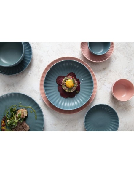 Bols profonds Olympia Corallite verts 150x65mm (lot de 6)