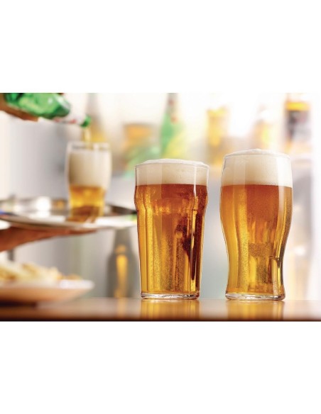 Verres à bière Nonic Arcoroc 591 ml CE (lot de 24)