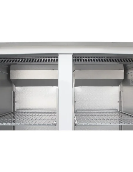 Armoire réfrigérée négative GN double porte Polar blanche Série G 1200L