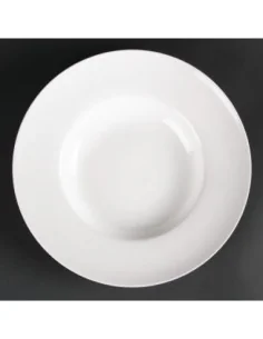 Assiettes creuses à soupe ou pâtes Olympia Lumina 205mm (Lot de 6)