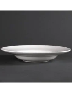 Assiettes creuses à soupe ou pâtes Olympia Lumina 205mm (Lot de 6) 2