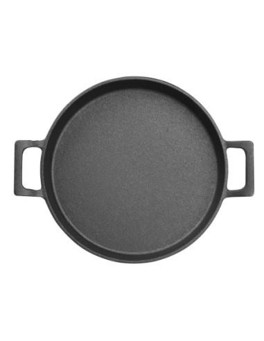 Plat à oreilles rond en fonte Olympia 200 mm