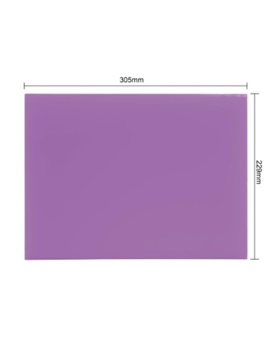 Petite planche à découper haute densité Hygiplas violette 229x305x12mm