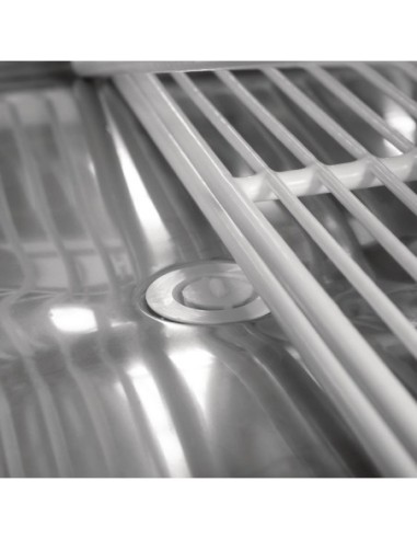 Comptoir de préparation réfrigéré pizzas salades 254L Polar Série G