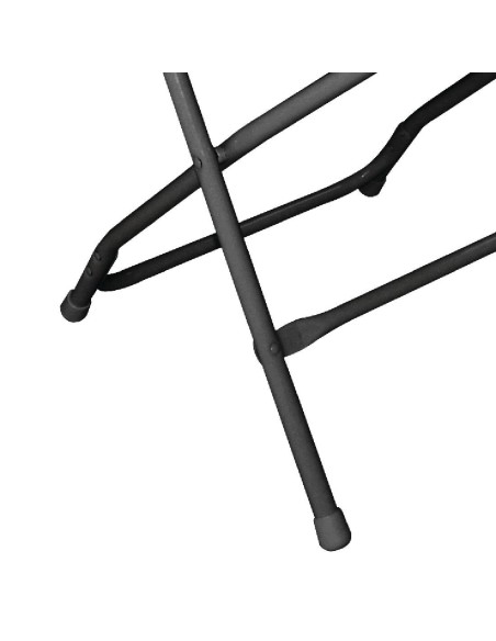 Chaises pliantes Bolero noires (Lot de 10)