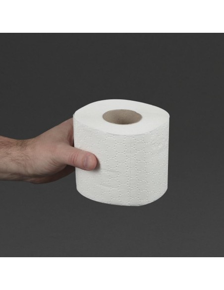 Rouleau de papier toilette Jantex Premium (Lot de 40)