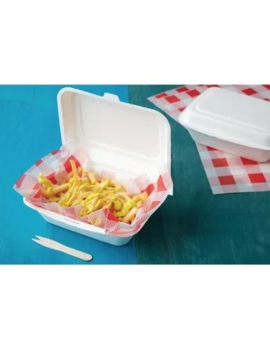 Fourchettes en bois biodégradables Fiesta Compostable (Lot de 1000)