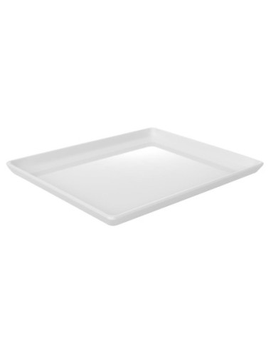 Plateau en mélamine APS Float blanc GN1/2