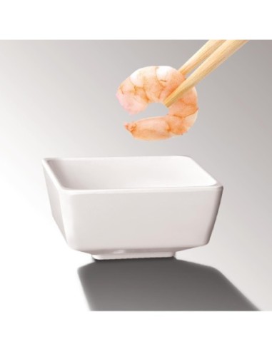 Bol carré APS Float blanc 55mm