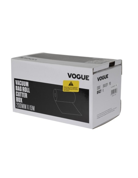 Rouleau distributeur de sacs sous vide Vogue 200mm x15m