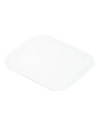 Petits couvercles en carton ciré pour barquettes aluminium Fiesta Recyclable (lot de 1000)