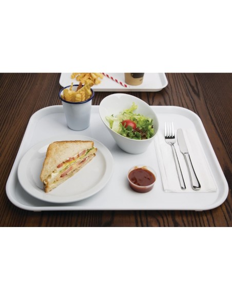 Plateau self-service Olympia Kristallon blanc 450 x 350mm