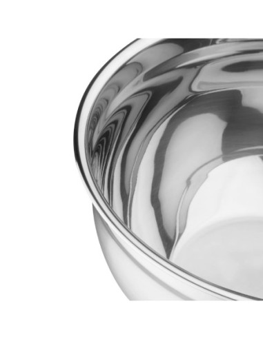 Bassine acier inoxydable fond silicone Vogue 3L