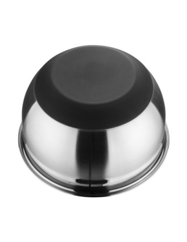 Bassine acier inoxydable fond silicone Vogue 8L