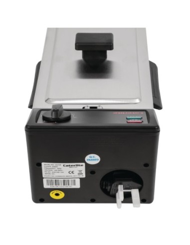 Friteuse de comptoir simple Caterlite peu intensive 3,5L