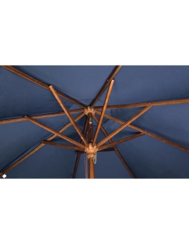 Parasol rond Bolero 2,5m bleu marine
