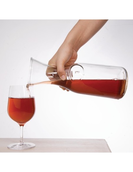 Carafe en verre Olympia 1L (Lot de 6)