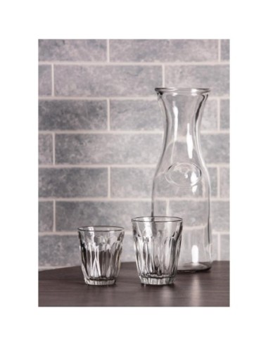 Carafe en verre Olympia 1L (Lot de 6)