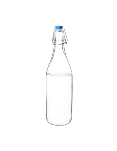 Bouteille d'eau en verre Olympia 1L (Lot de 6)