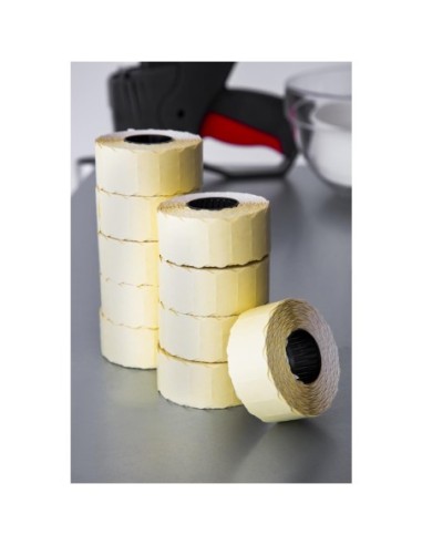 Etiquettes unies pour étiqueteuse (Lot de 15000)