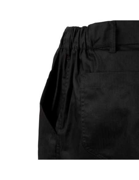 Pantalon de cuisine mixte Chef Works Professionnel chevrons noirs M